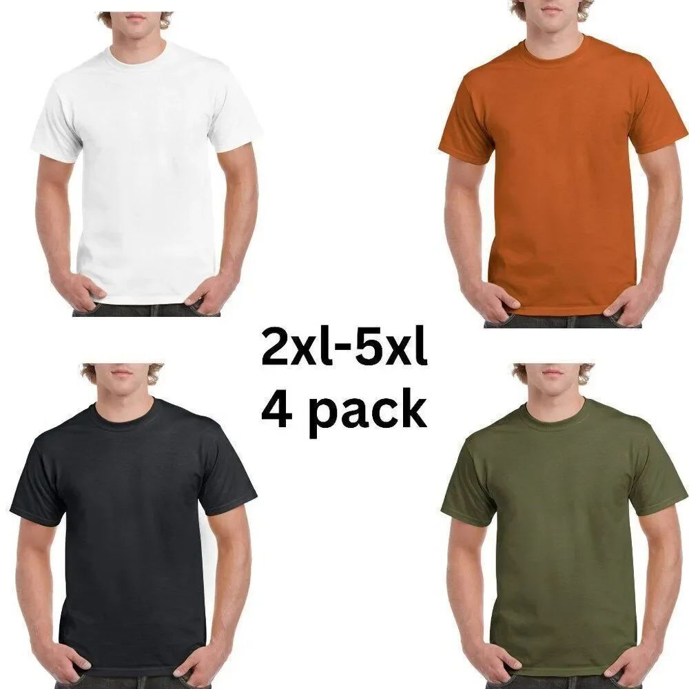 NEW 4 pack unisex/ men women shirt short sleeve 4 shirts great deal!